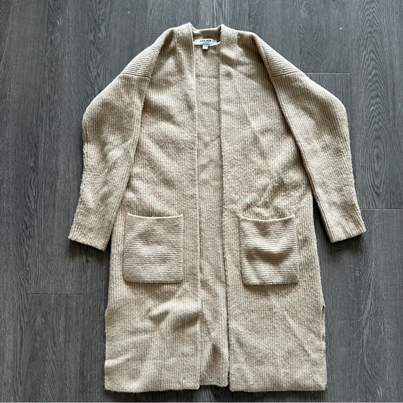 Ever New Gabi Rib Cardigan - Tan/Camel colour - Picture 2 of 6